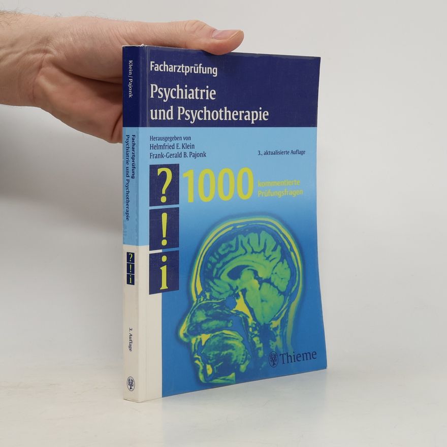 Frank-Gerald B. Pajonk Facharztprüfung Psychiatrie und Psychotherapie