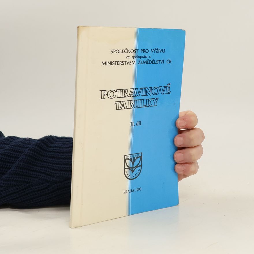 Kolektiv autorů Potravinové tabulky II