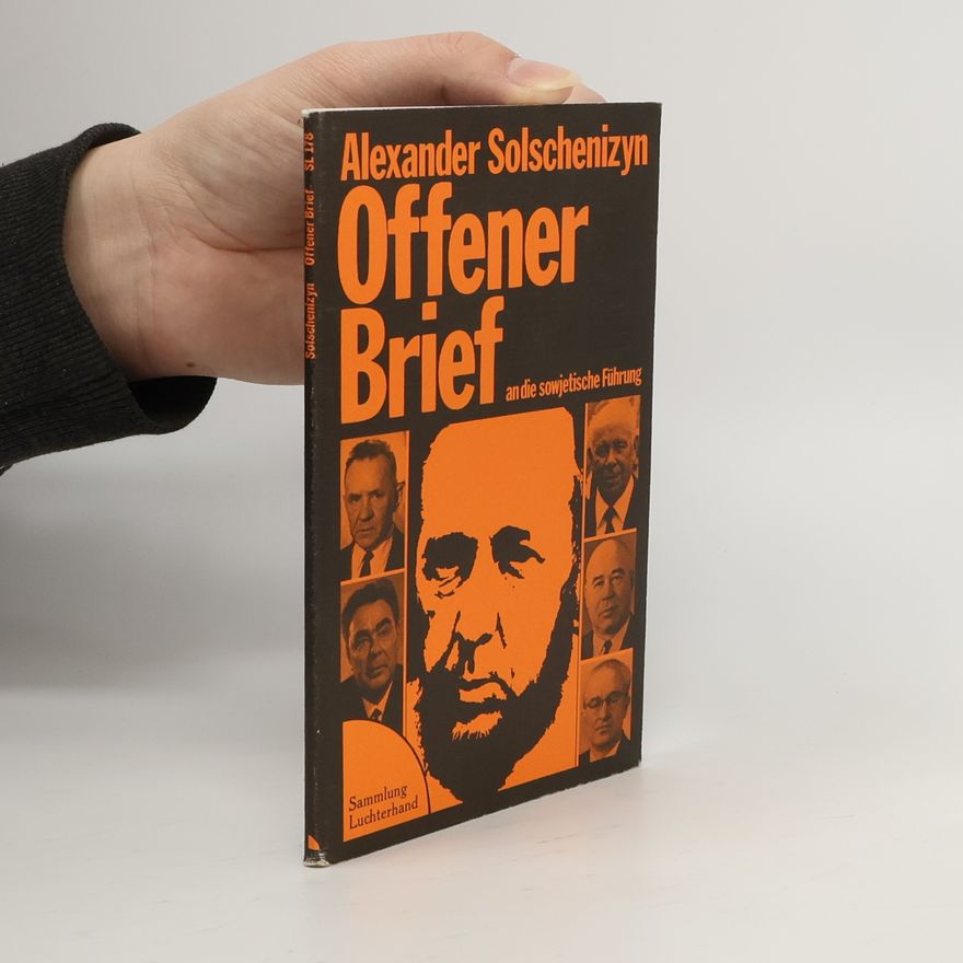 Aleksandr Solzhenitsyn Offener Brief