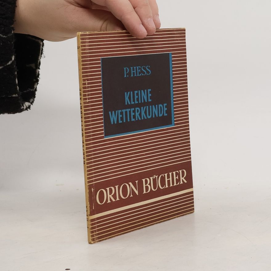 Paul Hess Kleine Wetterkunde