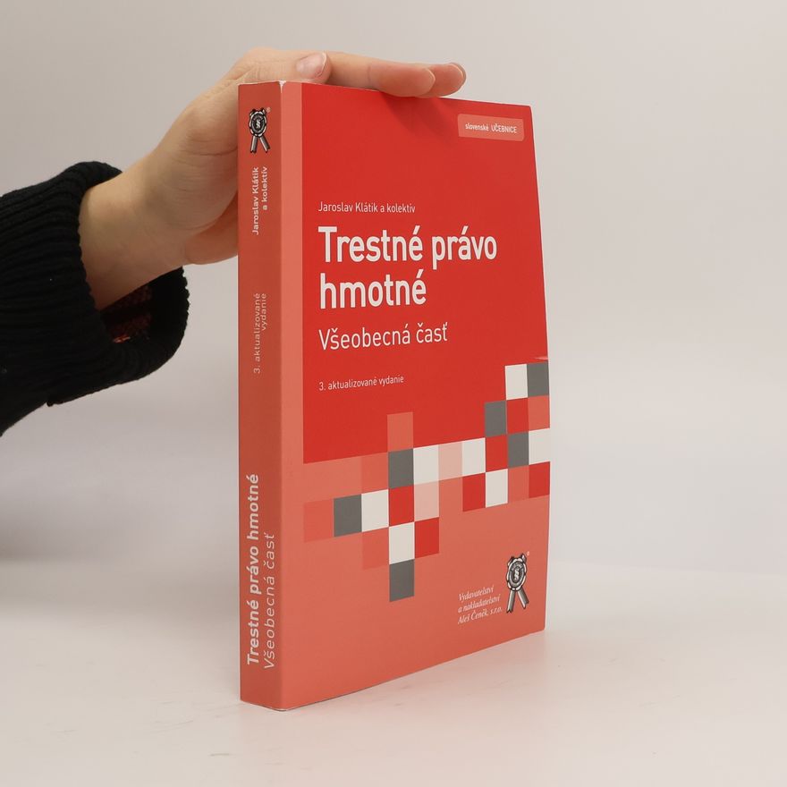 Jaroslav Klátik Trestné právo hmotné