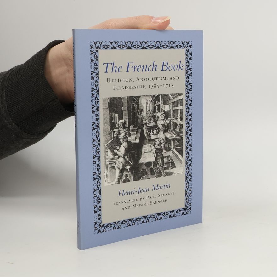 Nadine Saenger Johns Hopkins Symposia in Comparative History: The French Book