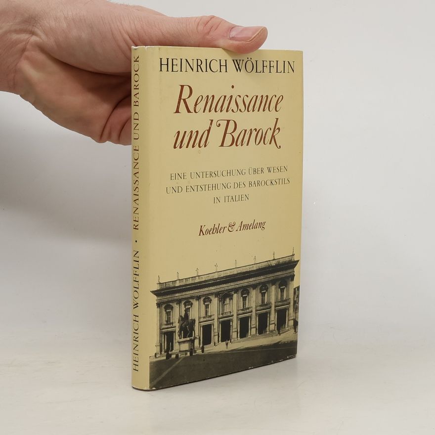 Heinrich Wölfflin Renaissance und Barock
