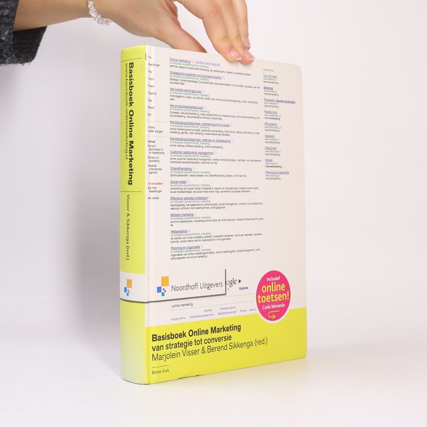 Berend Sikkenga Basisboek Online Marketing