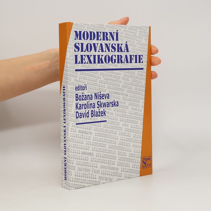 Božana Niševa Moderní slovanská lexikografie