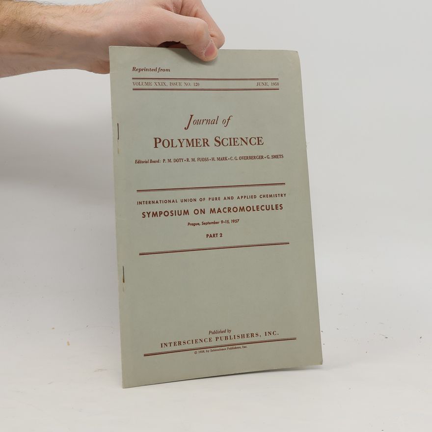 AA.VV. Journal of Polymer Science. Volume 29, Issue Nr. 120