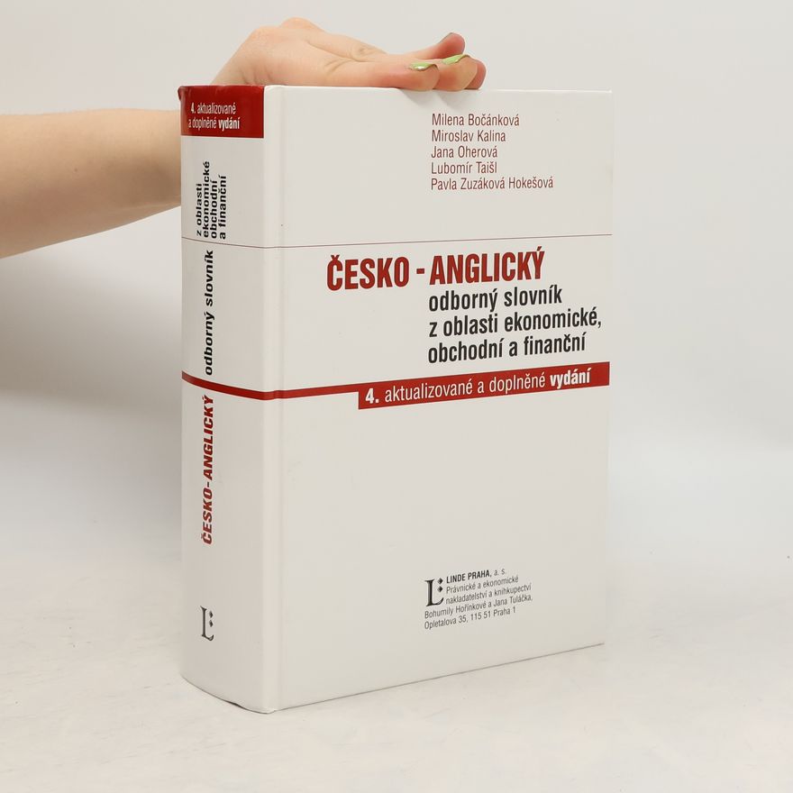 Autorenkollektiv Česko-anglický odborný slovník z oblasti ekonomické, obchodní a finanční