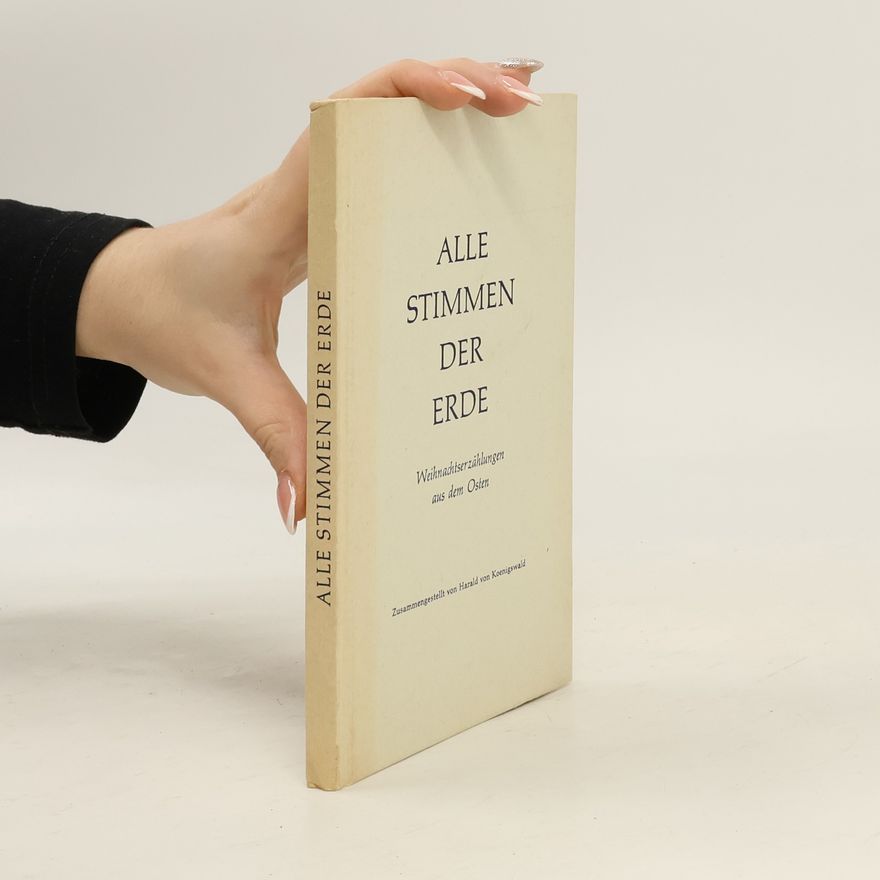 Hans Lipinsky-Gottersdorf Alle Stimmen der Erde