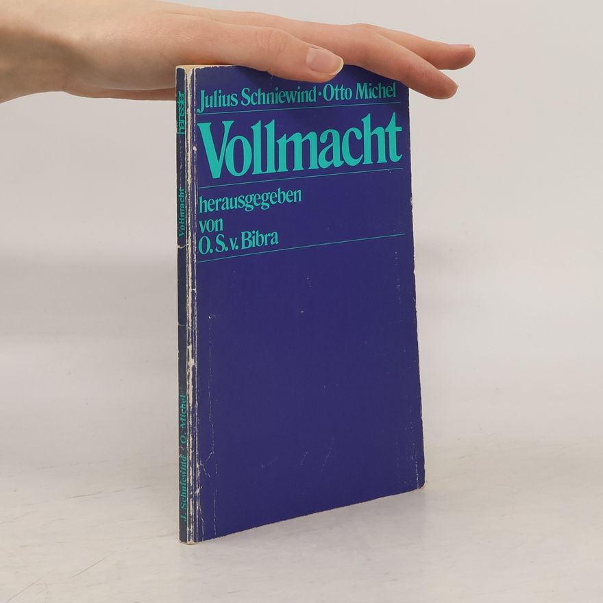 Julius Schniewind Vollmacht