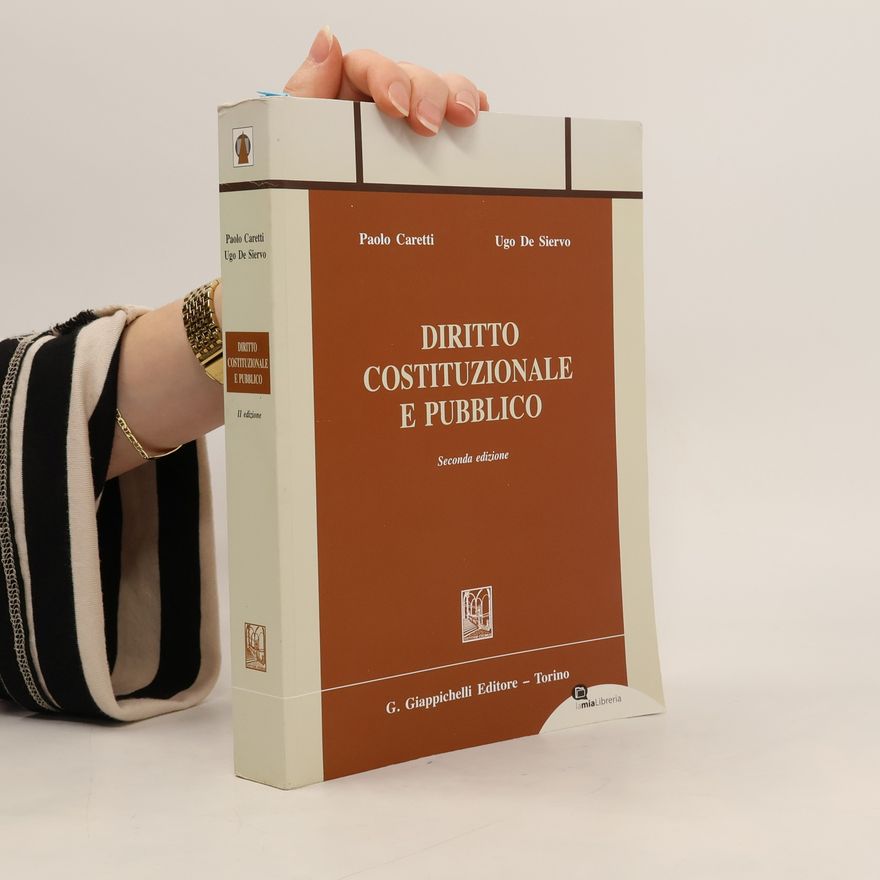 Ugo De Siervo Diritto costituzionale e pubblico