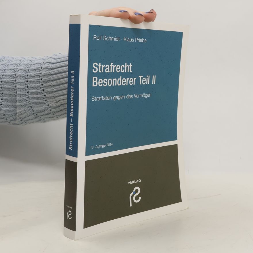 Urs Kindhäuser Strafrecht - Besonderer Teil II - 13. Auflage 2014