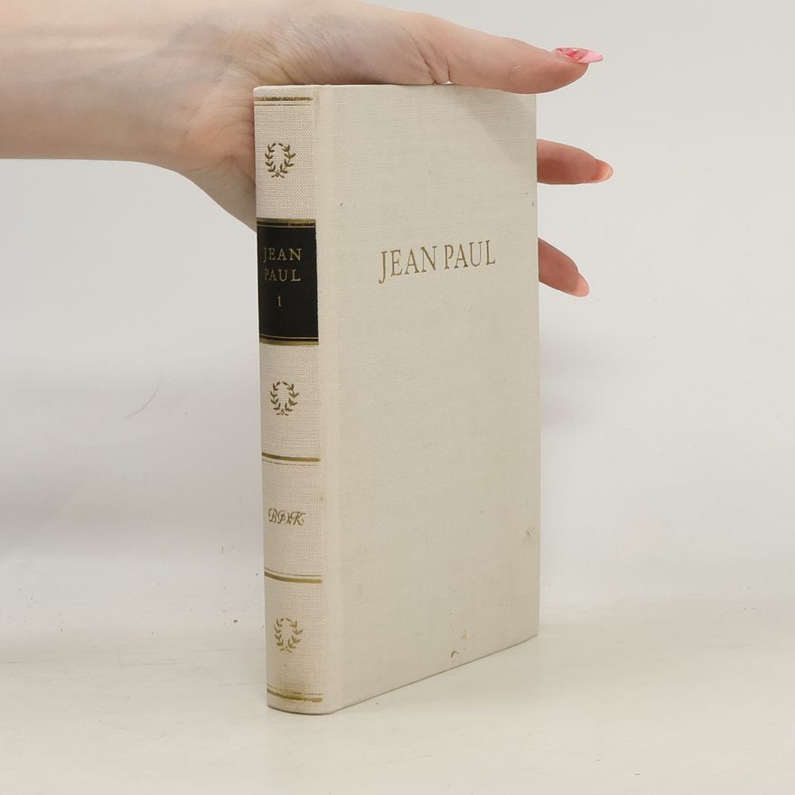 Jean Paul Jean Pauls Werke 1