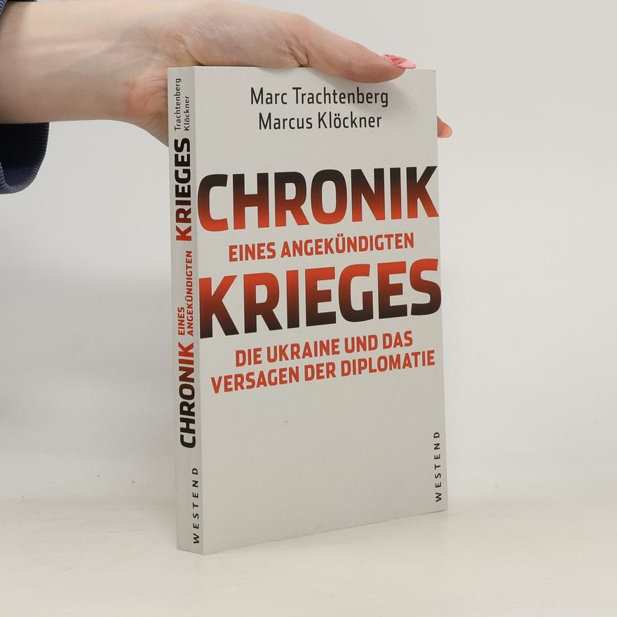 Marcus Klöckner Chronik eines angekündigten Krieges