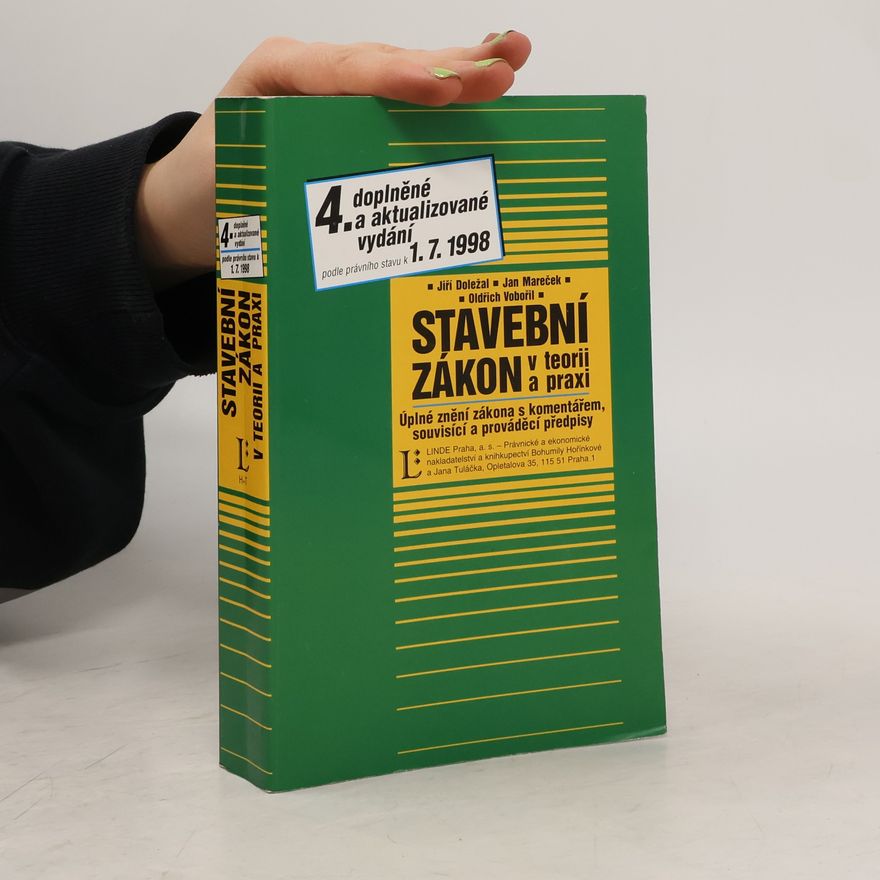 Oldřich Vobořil Stavební zákon v teorii a praxi