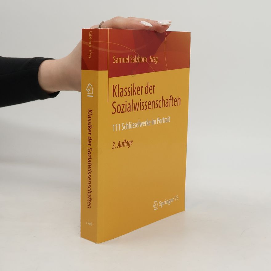 Samuel Salzborn Klassiker der Sozialwissenschaften