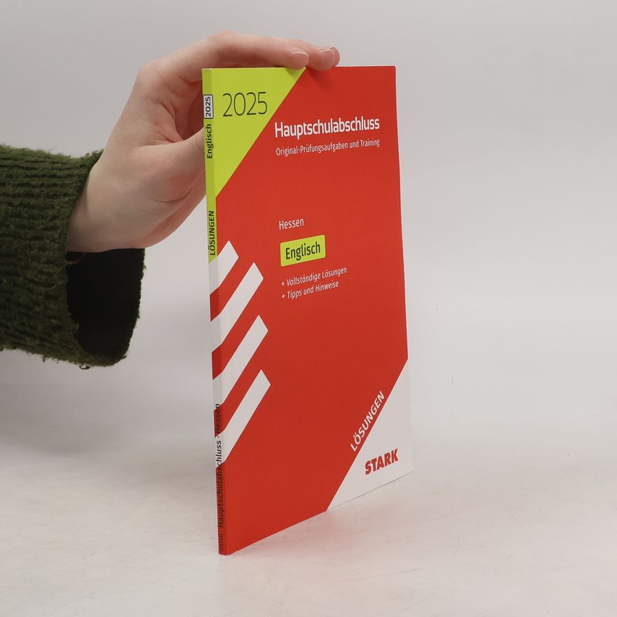 Autorenkollektiv STARK Lösungen zu Original-Prüfungen und Training Hauptschulabschluss 2025 - Englisch - Hessen