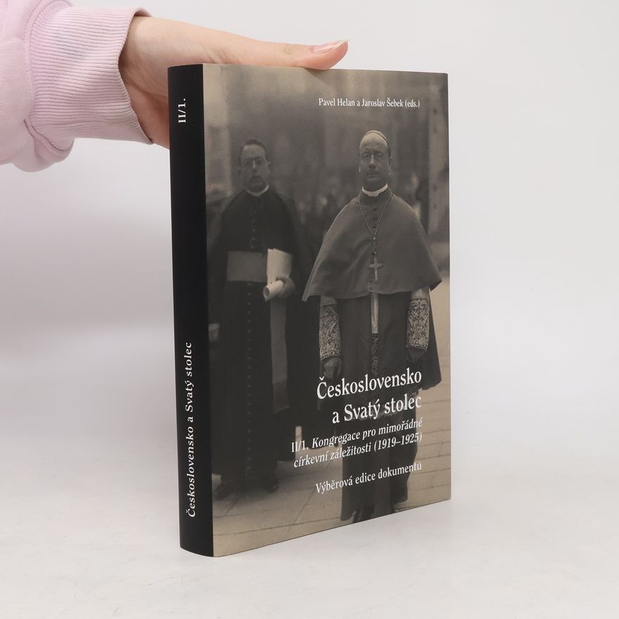 Jaroslav Šebek Československo a Svatý stolec. II