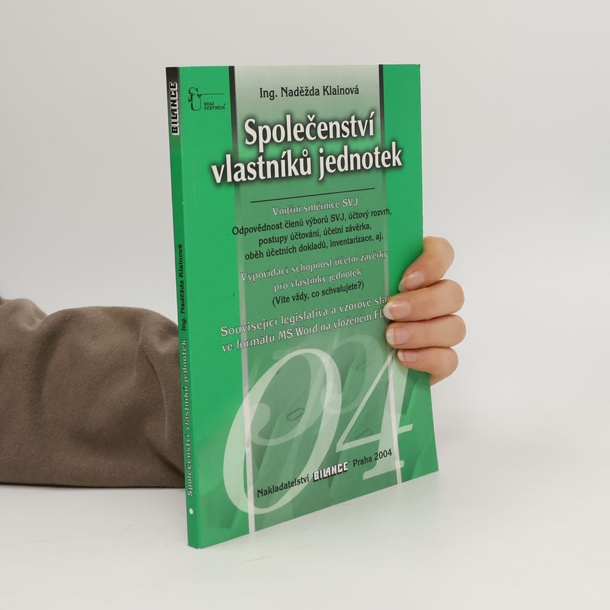 Naděžda Klainová Společenství vlastníků jednotek