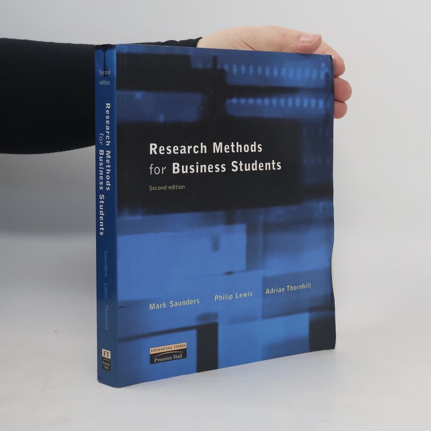 M. Saunders Research Methods for Business Students Second Edition