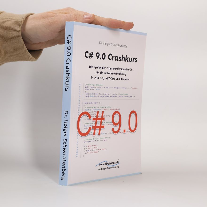 Dr. Holger Schwichtenberg C# 9.0 Crashkurs