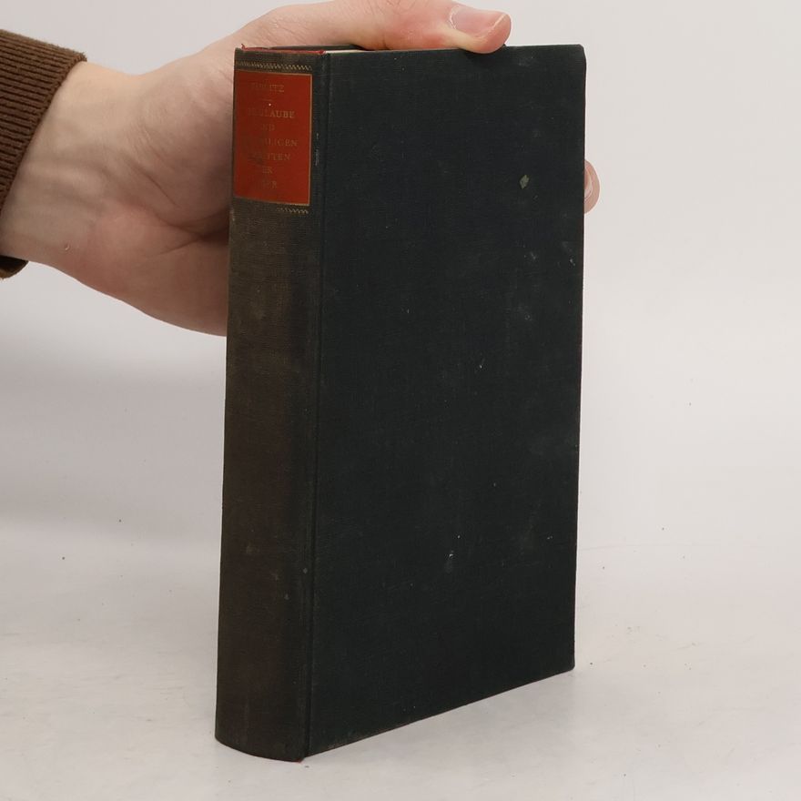 Wather Eidlitz Der Glaube und die Heiligen Schriften der Inder