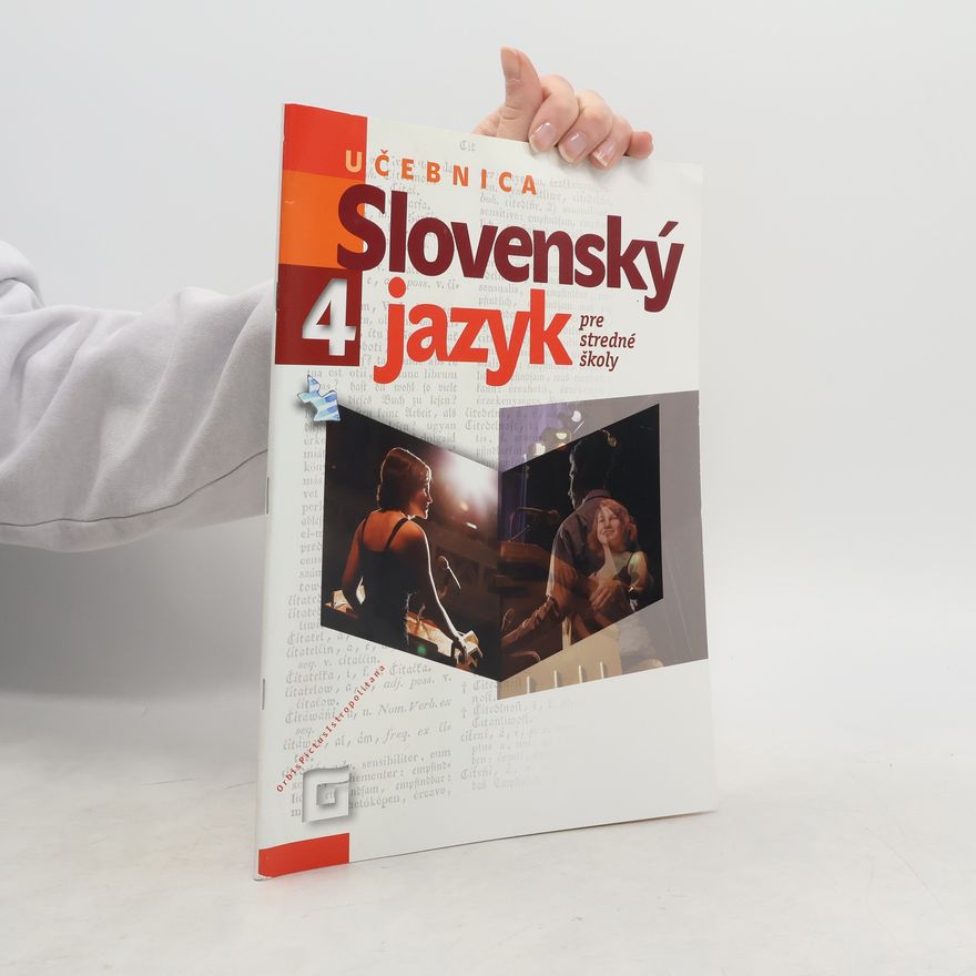 Milada Caltíková Slovenský jazyk 4 - Učebnica pre stredné školy