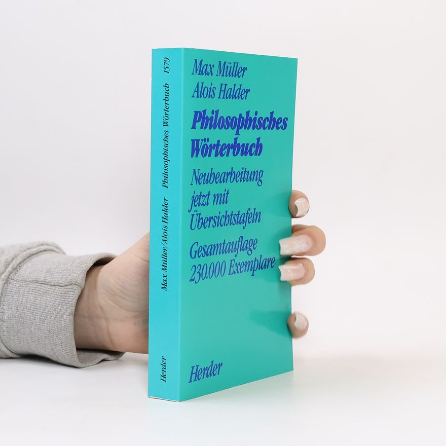 Friedrich Max Müller Philosophisches Wörterbuch