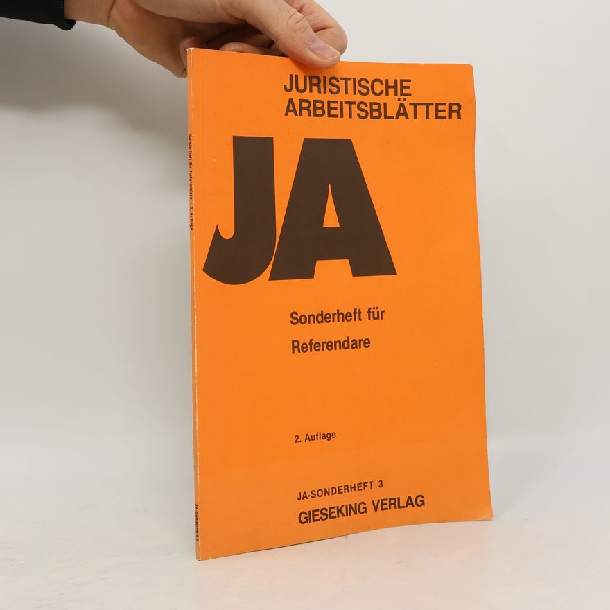 Jürgen Adam JA-Sonderheft für Referendare - 2. Auflage
