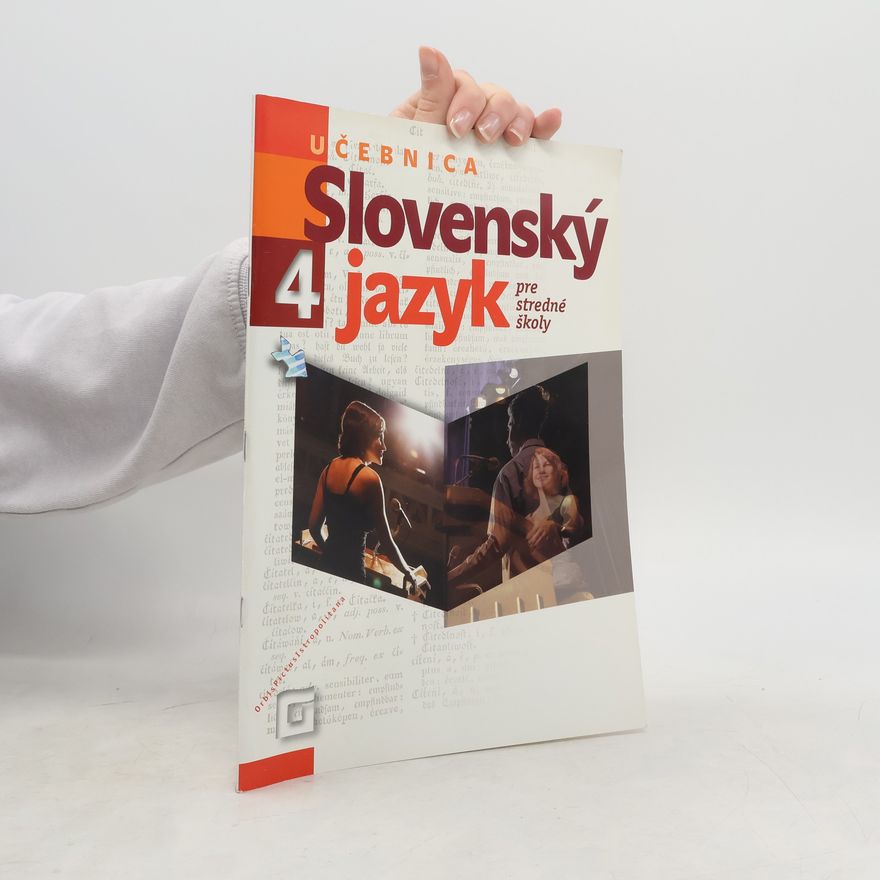 Milada Caltíková Slovenský jazyk pre stredné školy 4