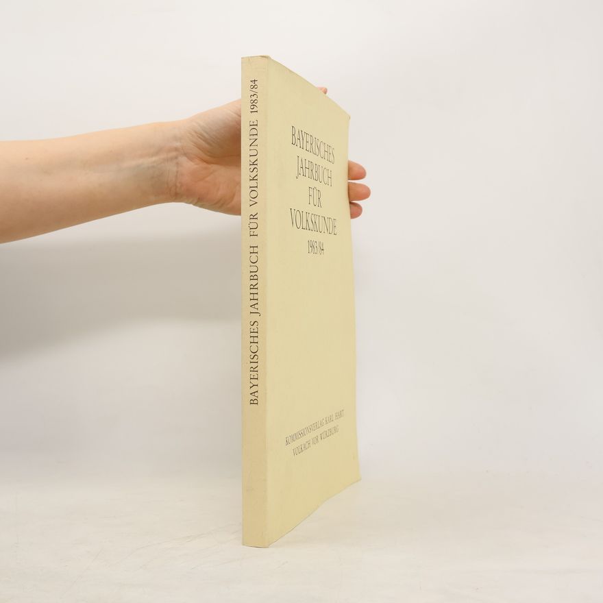 AA.VV. Bayerisches Jahrbuch für Volkskunde 1983/84