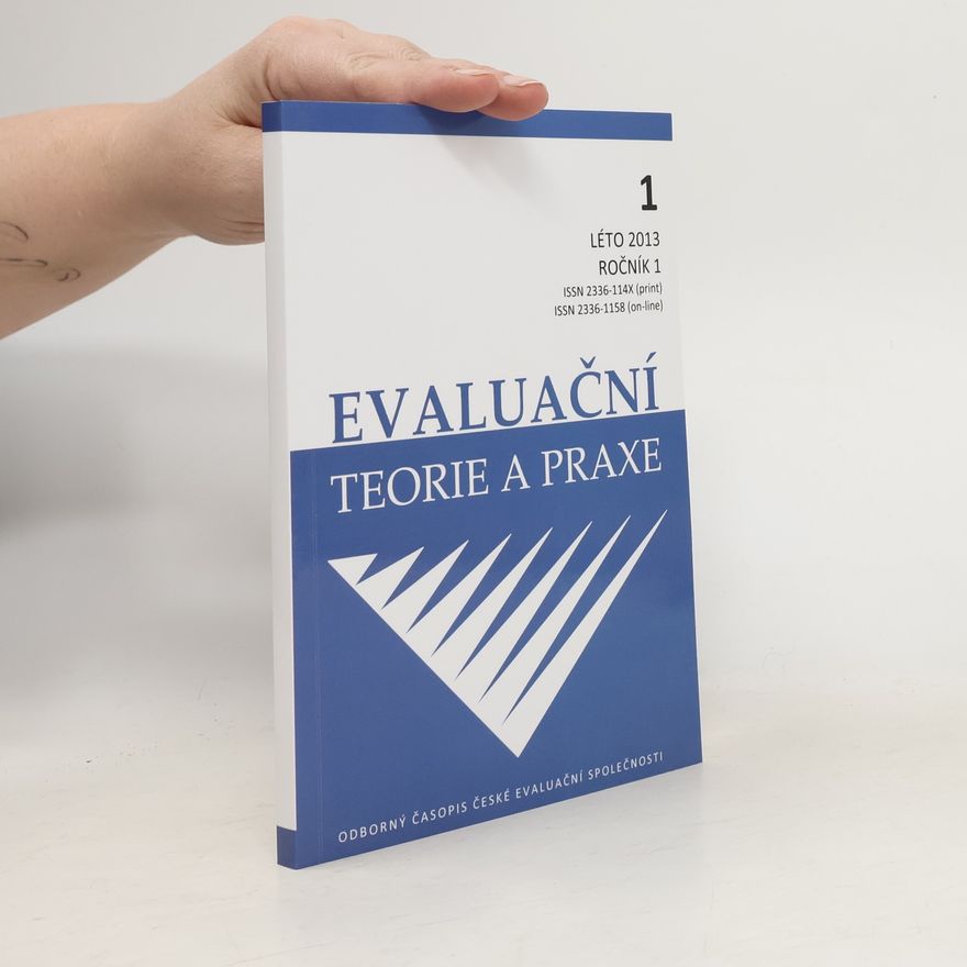 Various authors Evaluační teorie a praxe léto 2013