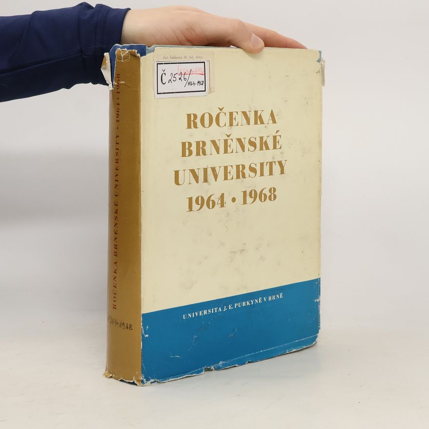 František Hejl Ročenka brněnské university 1964-1968