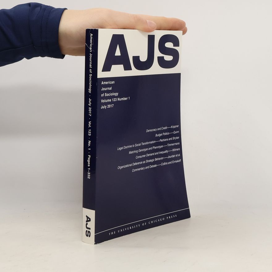 Various authors American Journal of Sociology