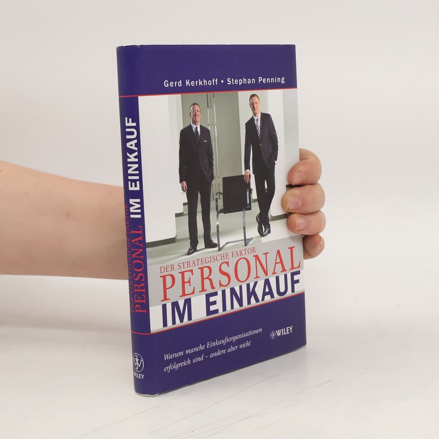 Stephan Penning Der strategische Faktor Personal im Einkauf