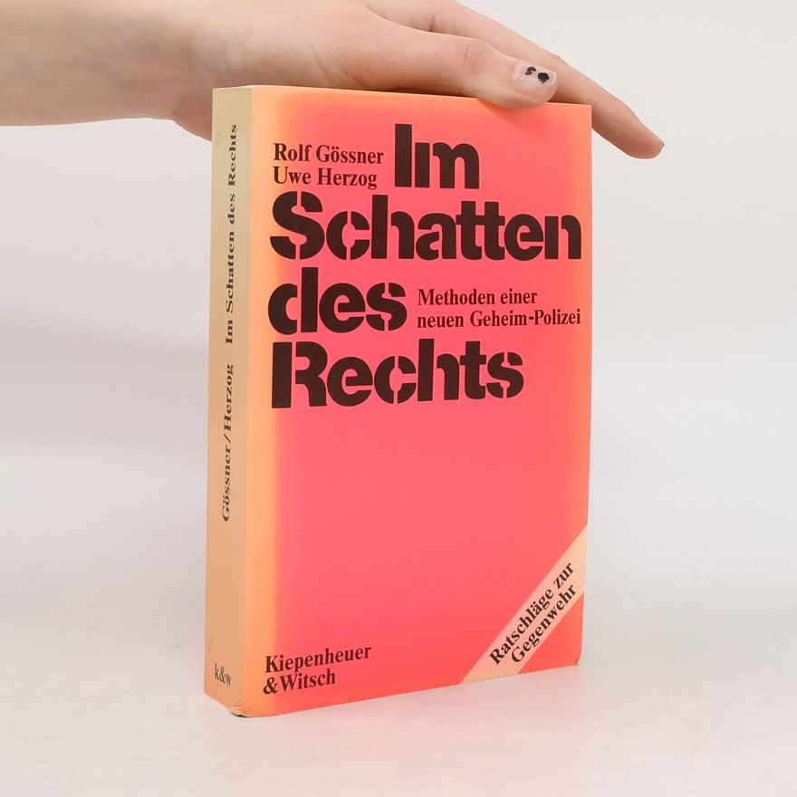Rolf Gössner Im Schatten des Rechts