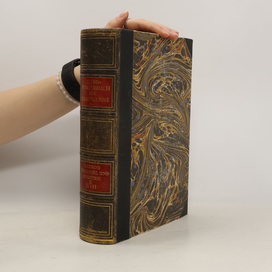 Karl Bott Handwörterbuch des Kaufmanns