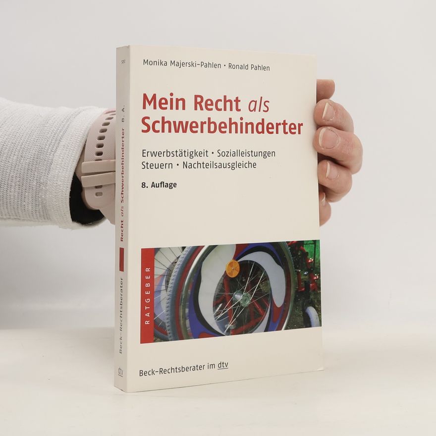 Monika Majerski-Pahlen Mein Recht als Schwerbehinderter