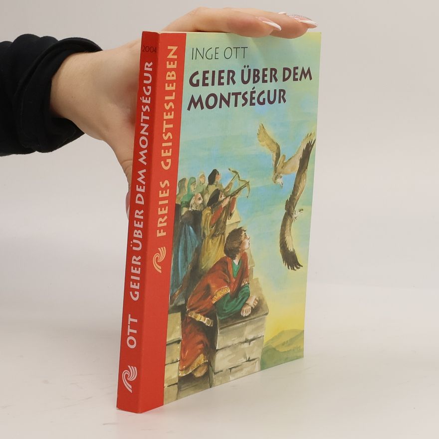 Inge Ott Geier über dem Montségur