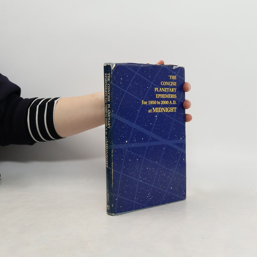 AA.VV. The Concise Planetary Ephemeris for 1950 to 2000 A.D.