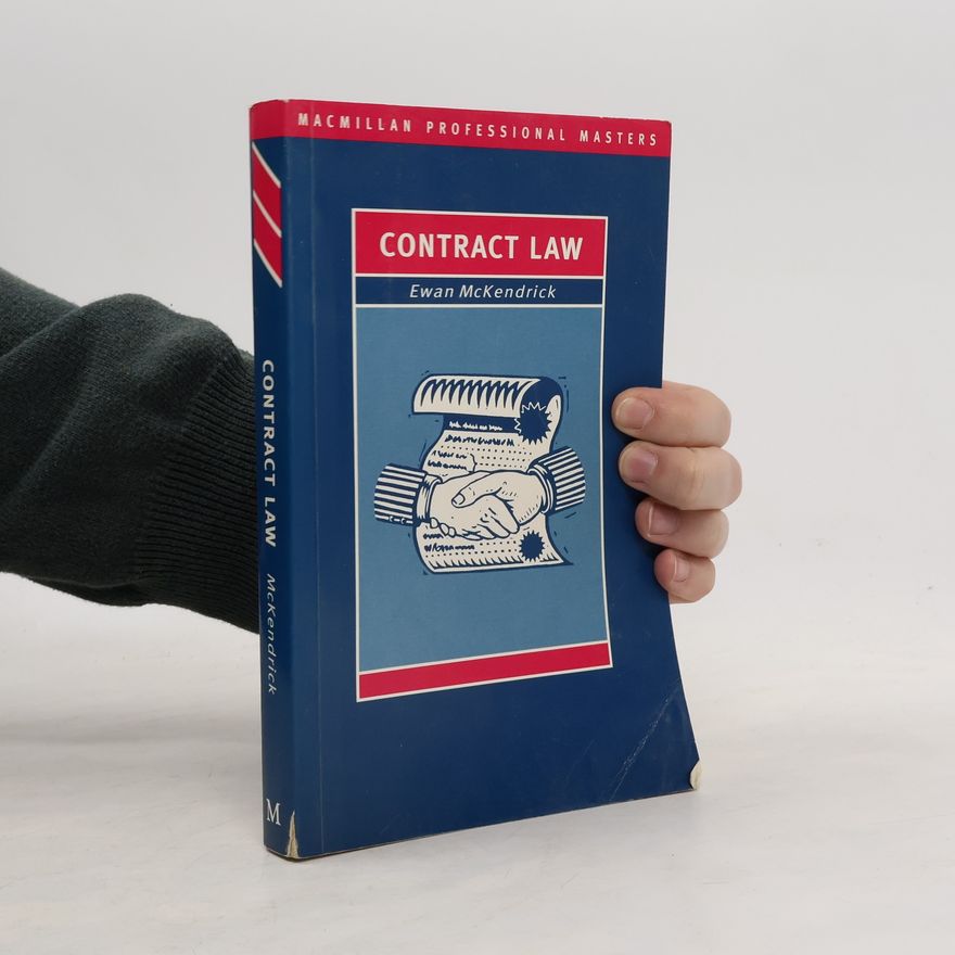 Ewan McKendrick Palgrave Law Masters: Contract Law