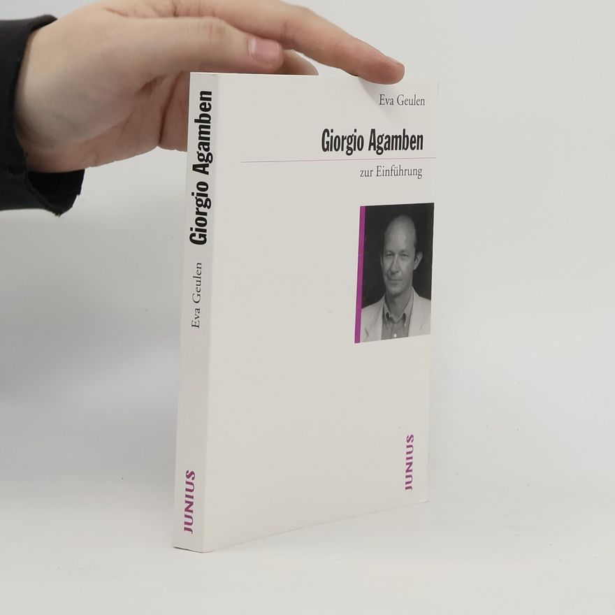 Eva Geulen Giorgio Agamben zur Einführung