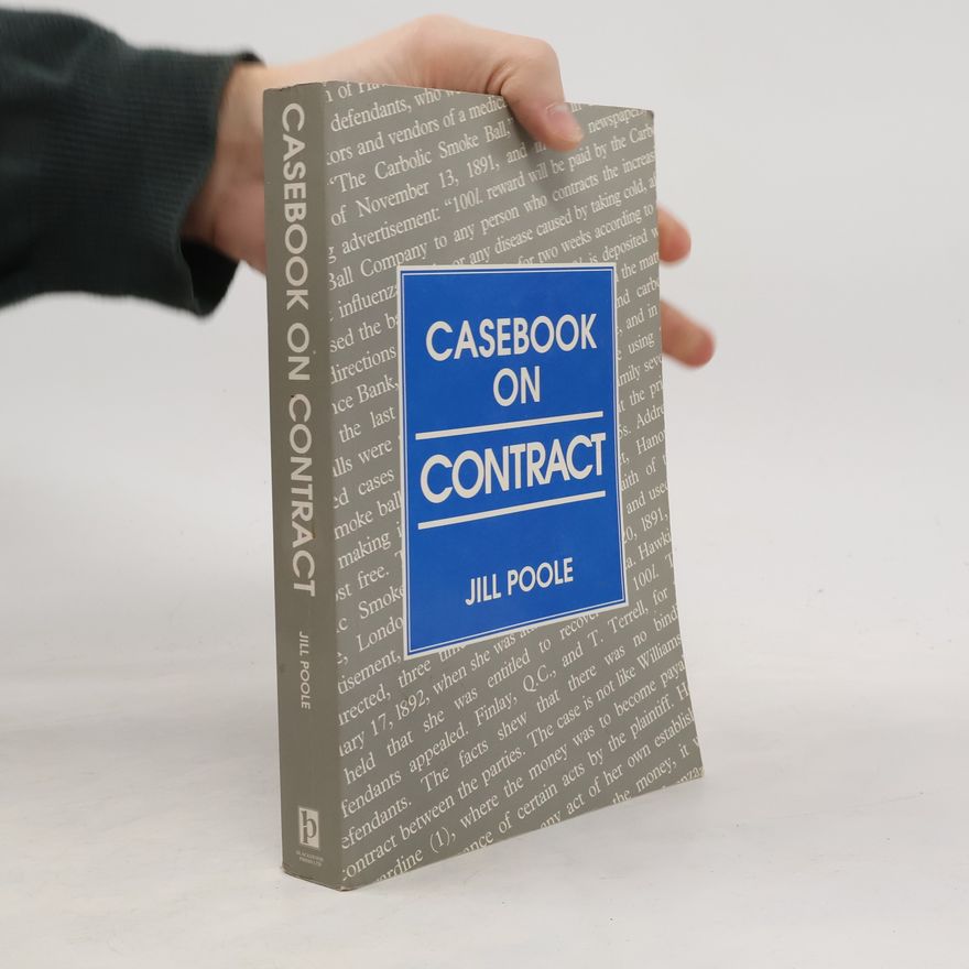 Jill Poole Casebook on Contract