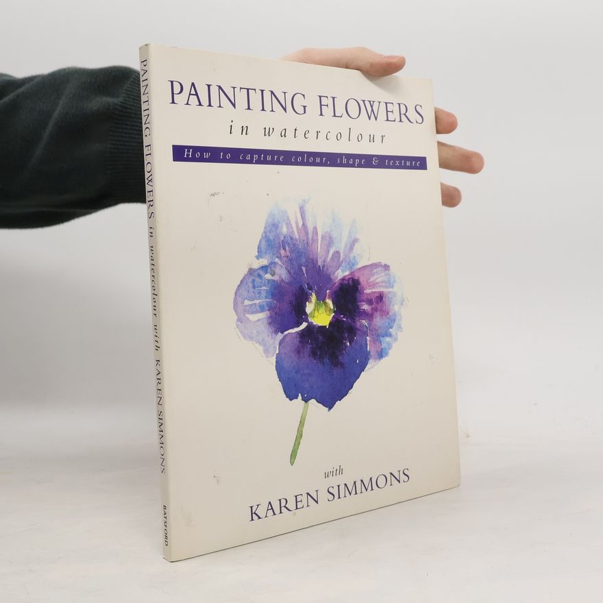 Karen Simmons Painting Flowers in Watercolour