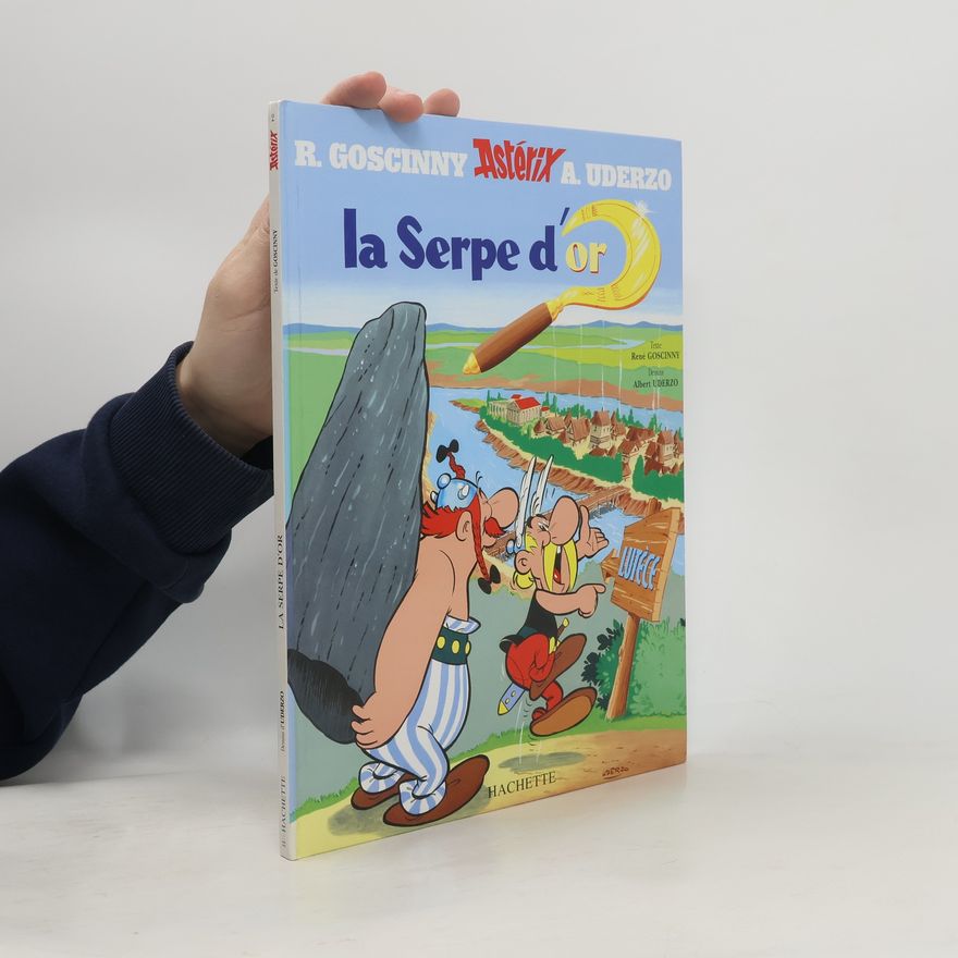 René Goscinny Asterix - La serpe d' or. Die goldene Sichel, französische Ausgabe
