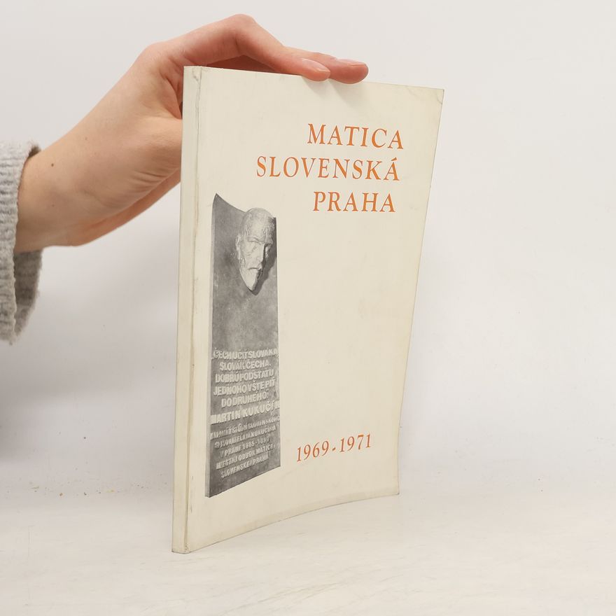 AA.VV. Matica slovenská Praha 1969-1971