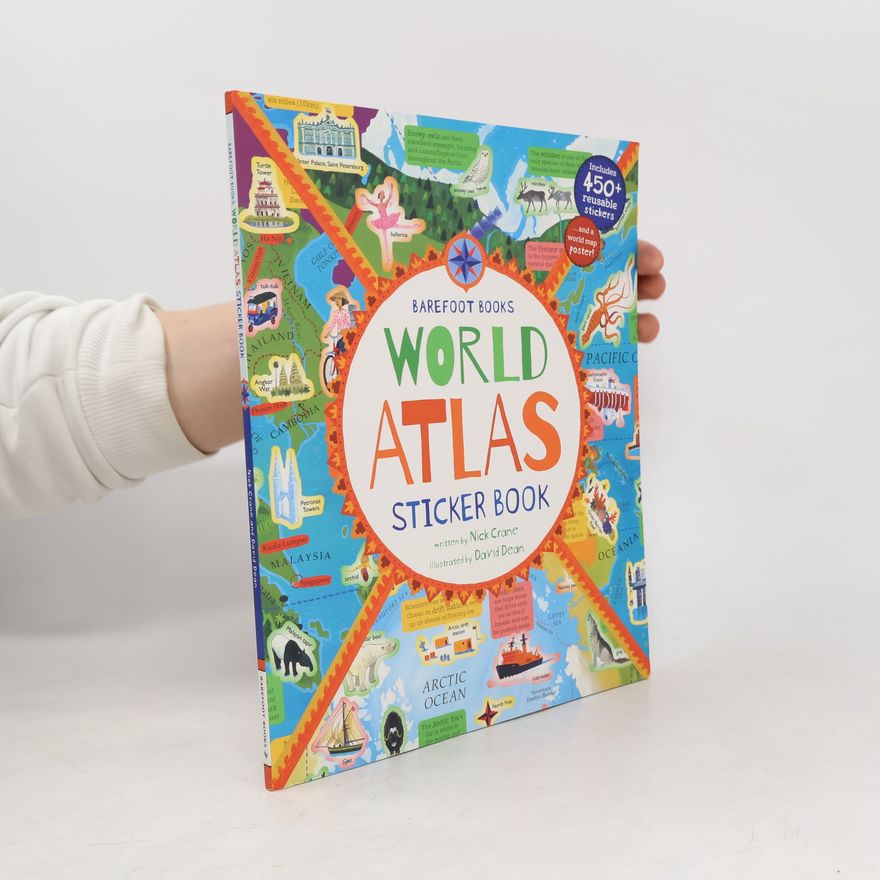 David Dean Barefoot Books: World Atlas Sticker Book