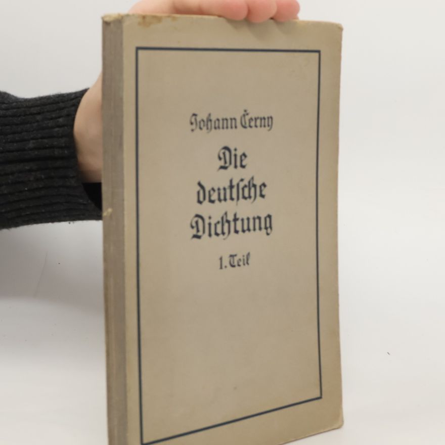 Johann Cerny Die deutsche Dichtung