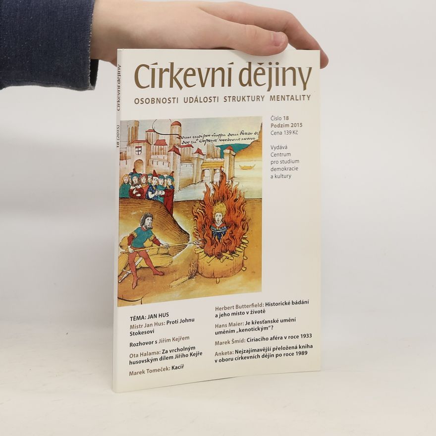 Kolektív autorov Církevní dějiny 18/2015