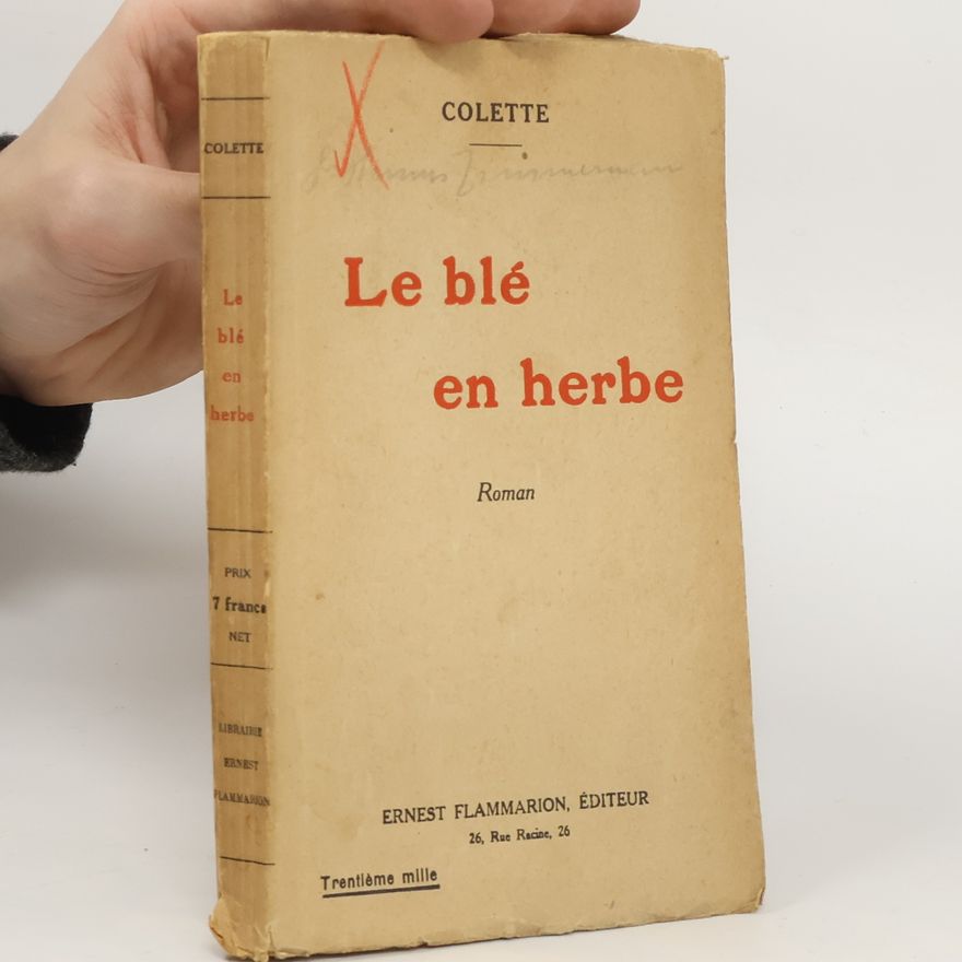 Colette Le blé en herbe
