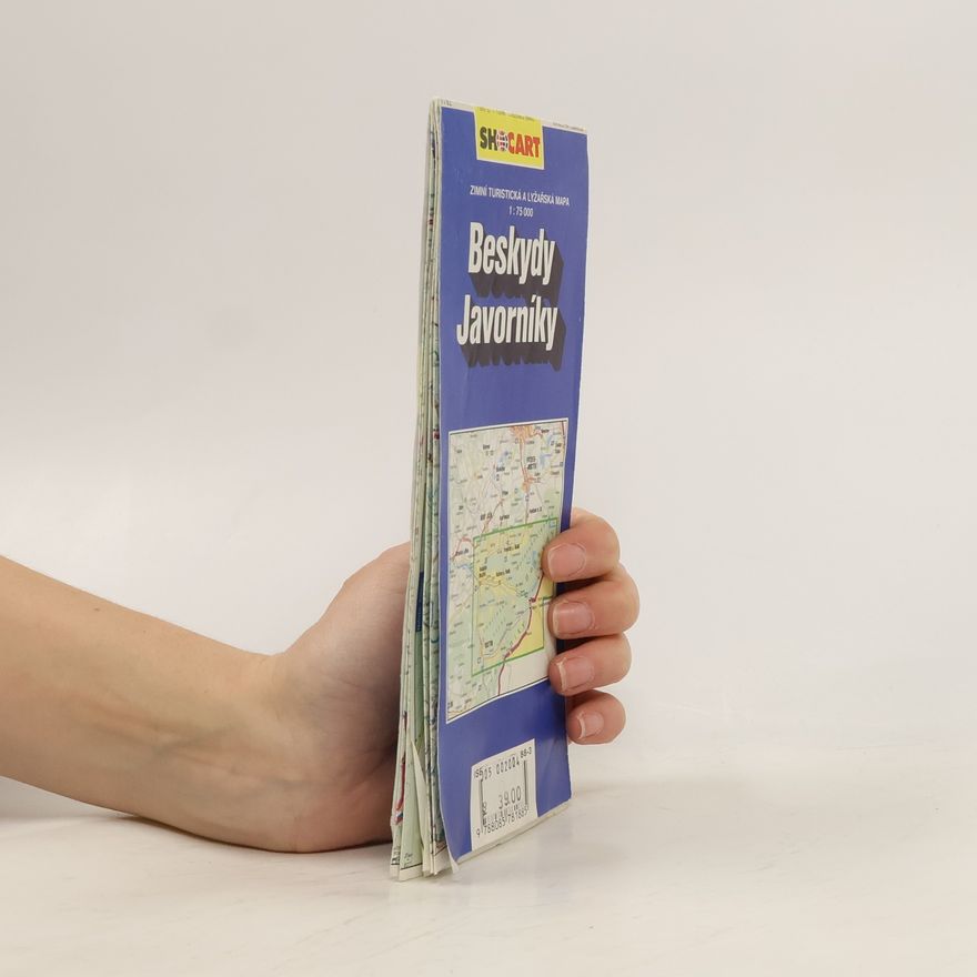 Autorenkollektiv Beskydy. Javorníky. Zimní turistická a lyžařská mapa